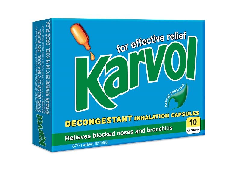 Karvol Decongestant Capsules - 10's | Shop Today. Get it Tomorrow ...
